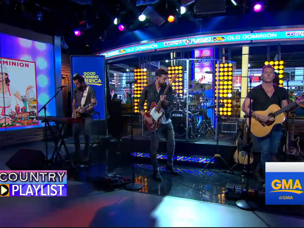 Old Dominion Announces New Tour; Performs on GMA