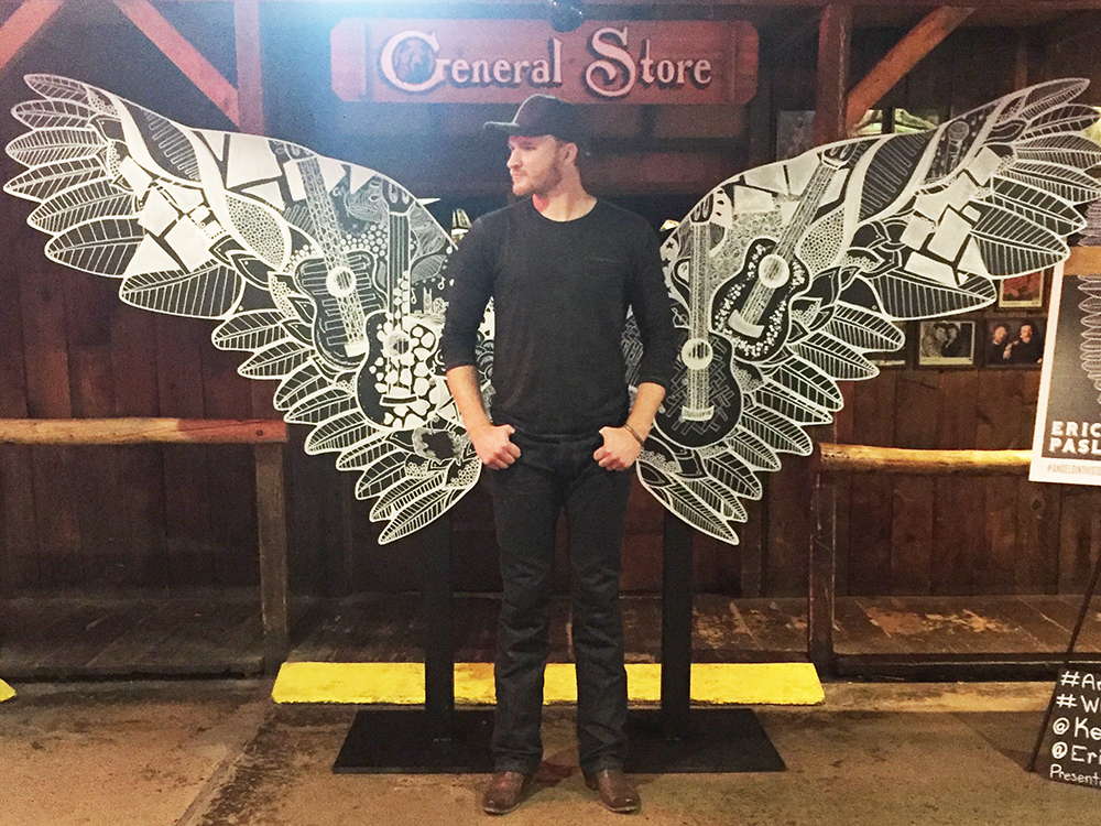 Did a Bell Ring? Because Eric Paslay Got His Wings