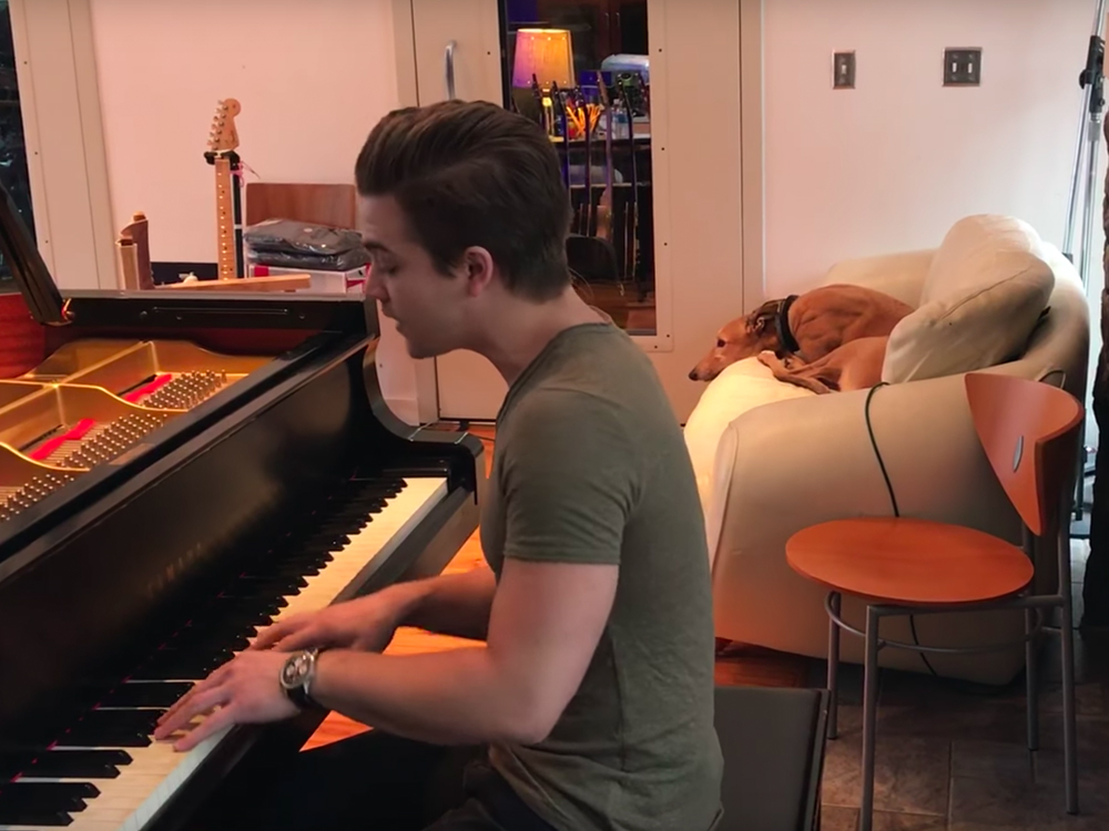 In the Lead-Up to Christmas, Hunter Hayes Is Celebrating With “12 Days of Holiday Hayes” . . . But His Dog Seems Unimpressed [Watch]