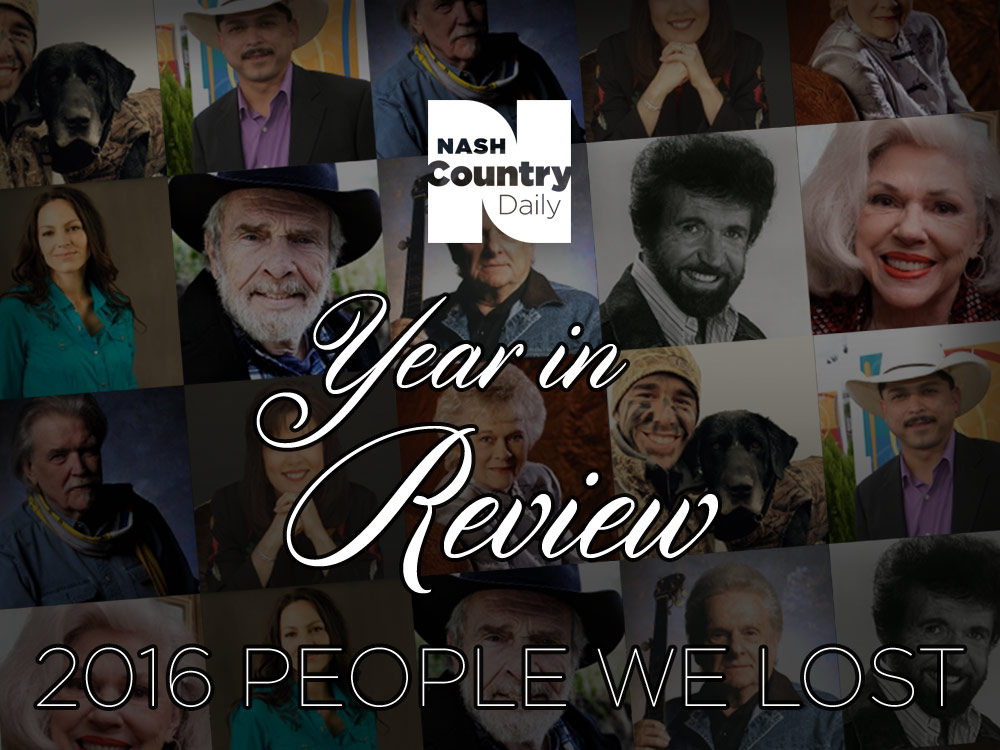 Year in Review: Country Stars We Lost in 2016