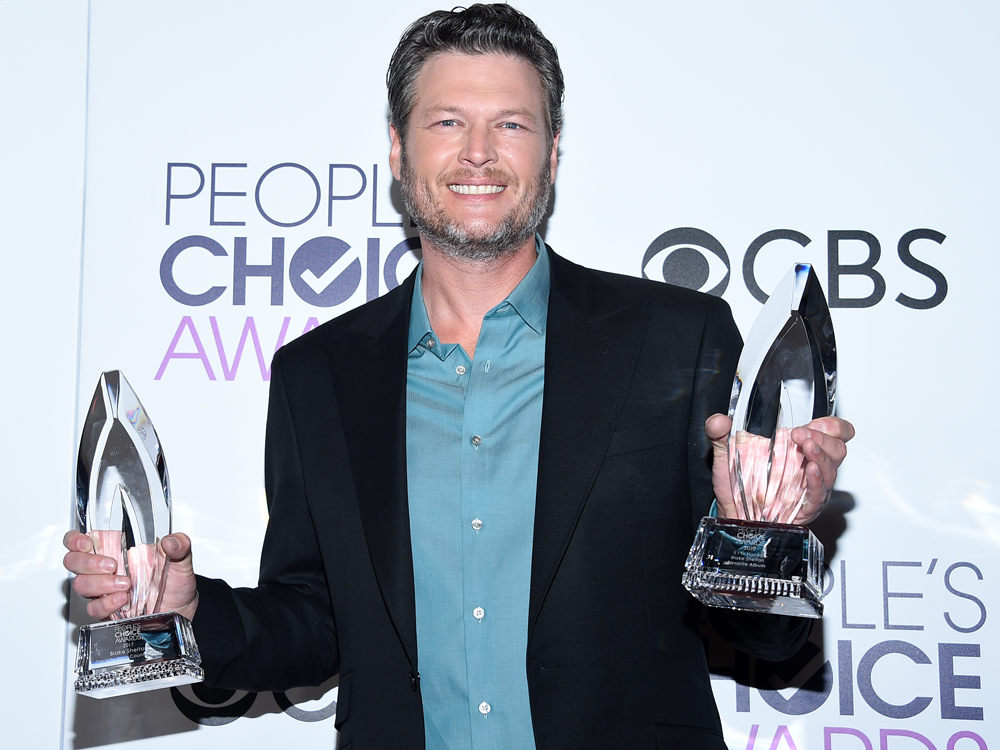 Blake Shelton to Perform at People’s Choice Awards