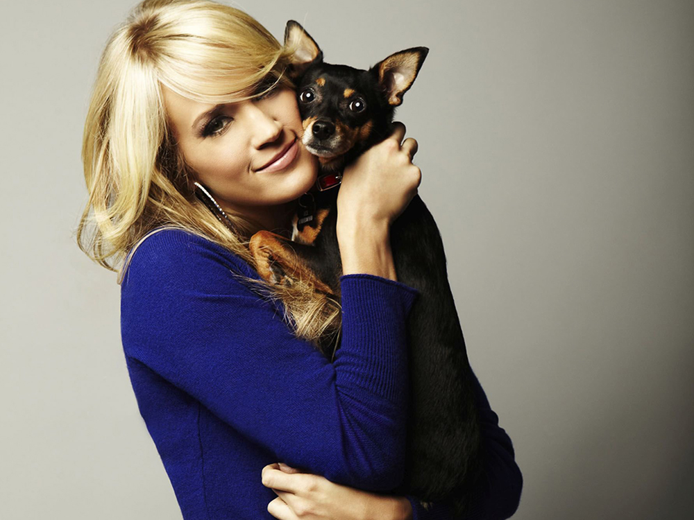 Carrie Underwood’s Dog, Ace, Is Doing Water Rehab After Suffering Paralyzing Herniated Disk [Video]