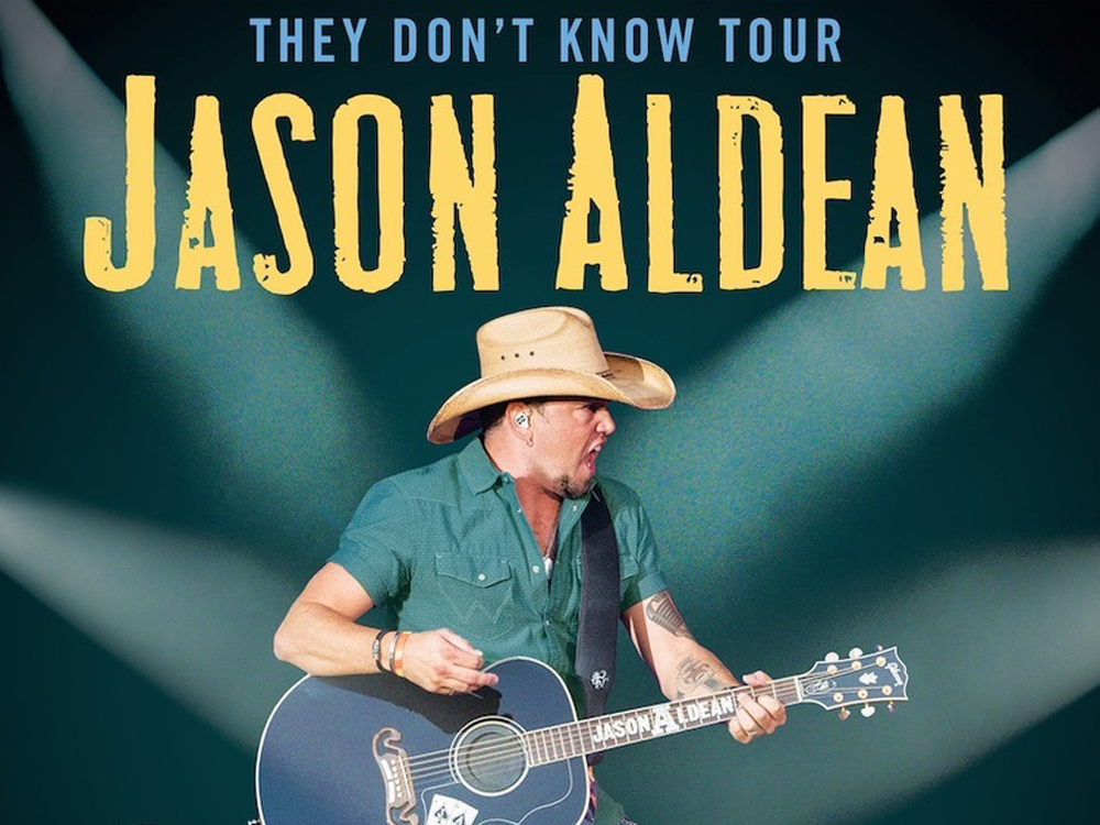 Jason Aldean Launches New 33-City “They Don’t Know Tour” With Chris Young & Kane Brown