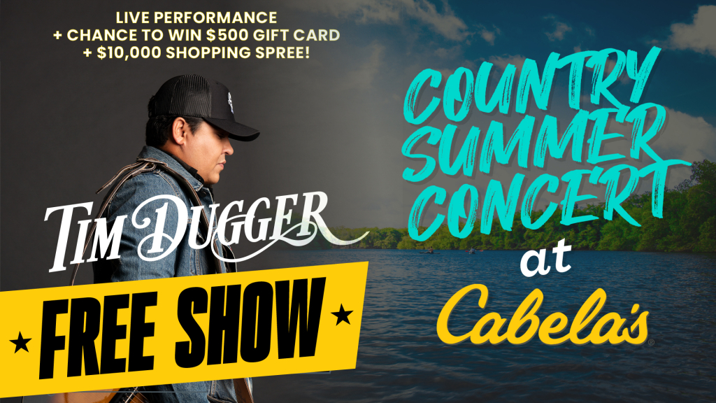 August 3 THE COUNTRY SUMMER CONCERT AT CABELA’S WFMS